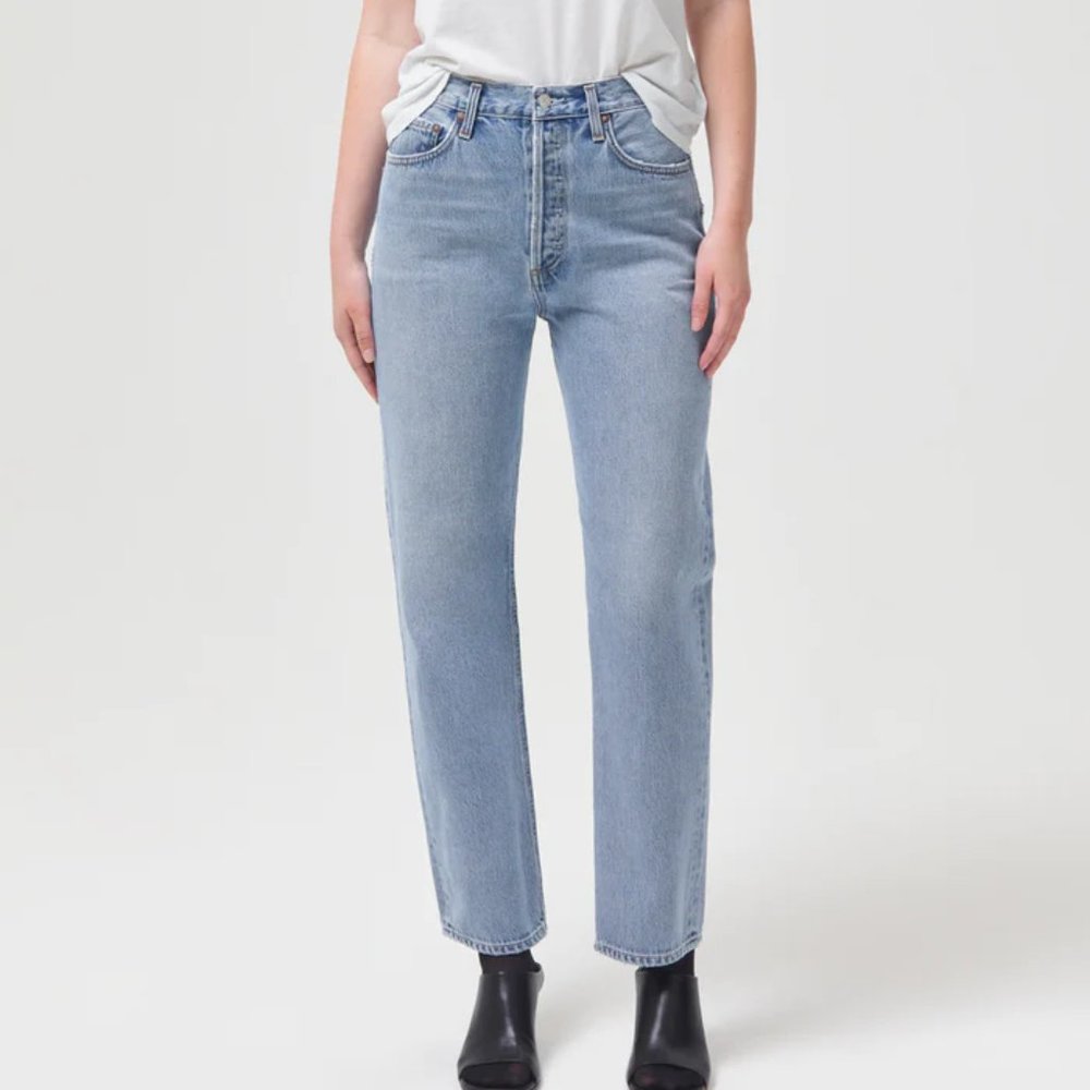 AGOLDE 90's Pinch Waist High Rise Straight